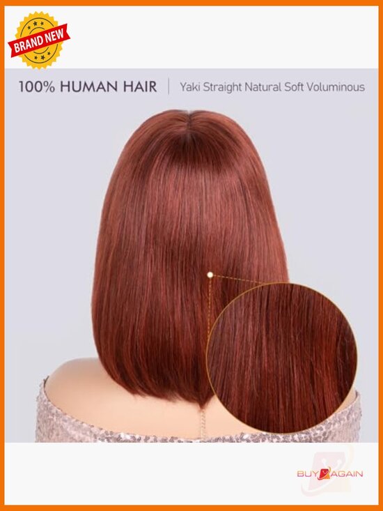 Glueless Bob Wig 220% Density Pre Plucked T Part Lace Front Human Hair main image 4